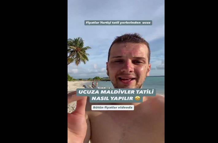 Maldivler'e giden Türk video çekip anlattı. Maldivler’de tatil Bodrum’dan daha ucuz 8